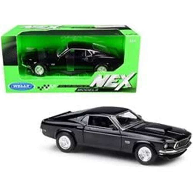 Ford Mustang Boss 429 Black 1969  1/24 Welly 24067