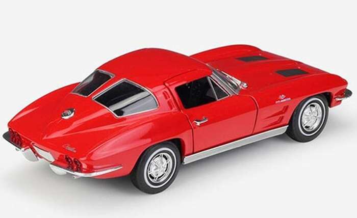 Chevrolet Corvette Red 1963 1/24 Scale WELLY 24073RED