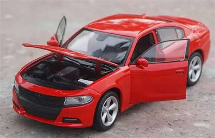 Dodge Charger RT Red 1/24 Scale WELLY 24079RED