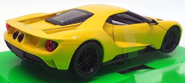 Ford GT Yellow 2017 1/24 Scale WELLY 24082W-YELLOW
