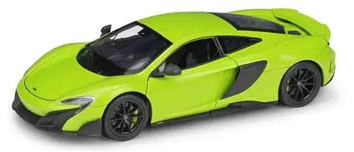 MCLAREN 675L Light Green 1/24 Scale WELLY 24089