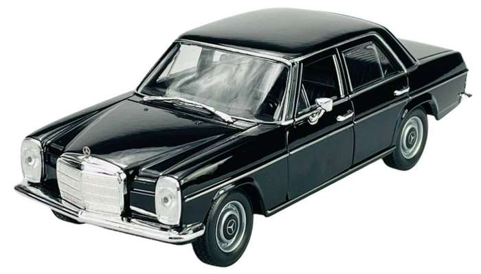 Mercedes-Benz 220 Black 1/24 Scale WELLY 24091
