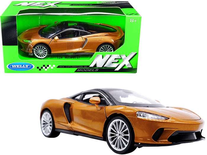 McLaren GT Gold 1/24 Scale WELLY 24105