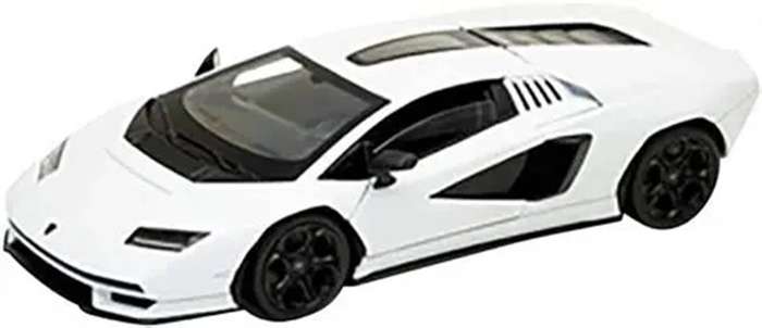 Lamborghini Countach LPI 800-4 White 1/24 Scale WELLY 24114W-WT