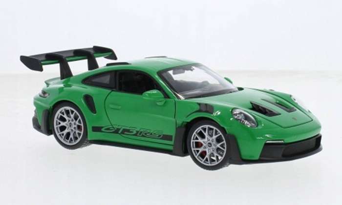 Porsche 911 GT3 RS (992) Green 1/24 Scale WELLY 24122
