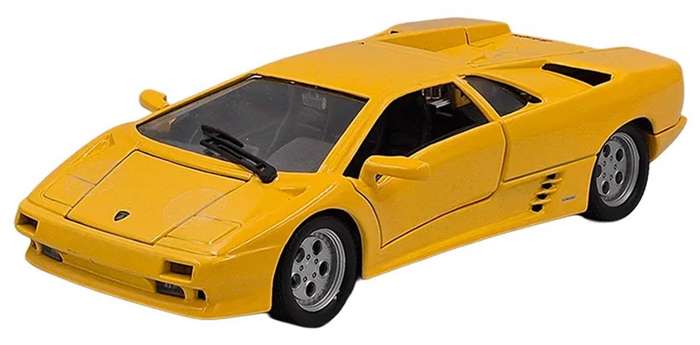 Lamborghini Diablo Yellow 1/24 Scale WELLY 29374Y