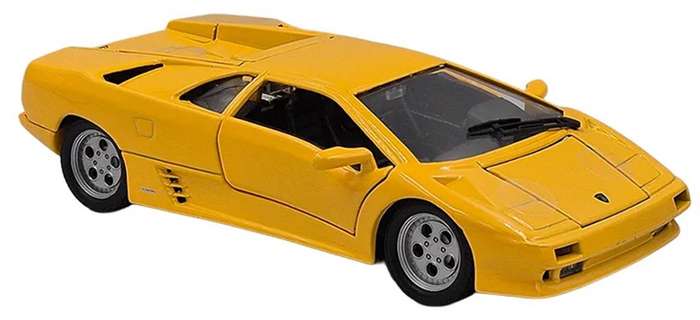 Lamborghini Diablo Yellow 1/24 Scale WELLY 29374Y
