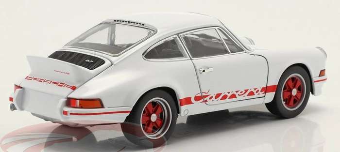 Porsche 911 Carrera RS 2.7 White 1/24 Scale WELLY 24086