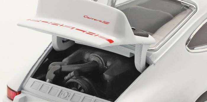Porsche 911 Carrera RS 2.7 White 1/24 Scale WELLY 24086