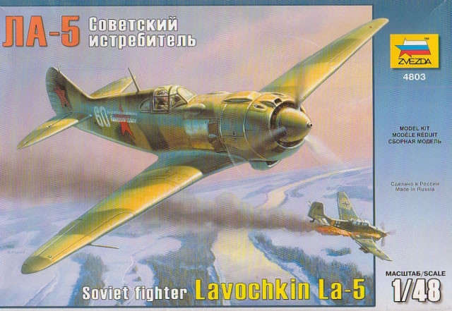 Lavochkin La-5 - 1/48 Scale Zvezda 4803