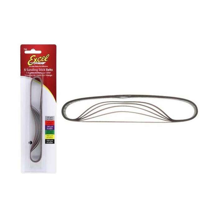 Sanding Belt #80 5 PCS EXCELL 55685