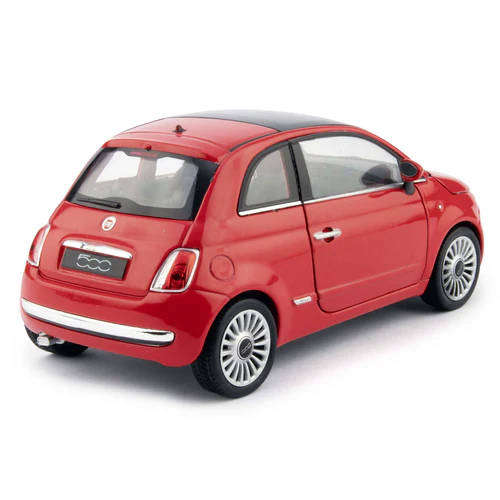 FIAT 500 Red 2007 1/24 Scale WELLY 22514RED