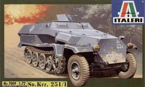 Sd.Kfz.251/1 1/72 Scale Italeri 7009