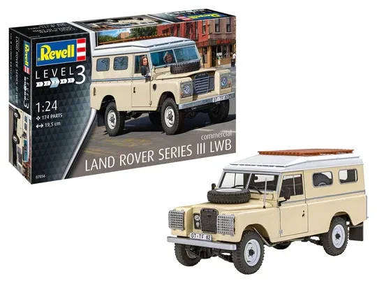 Land Rover Series III LWB (Commercial) - 1/24 Scale Revell 07056)