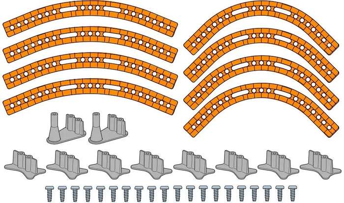 Rail Set (for Monorail Train) TAMIYA 70255