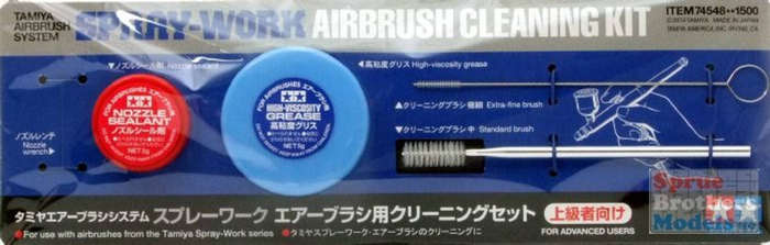 SW Airbrush Cleaning Kit TAMIYA 74548
