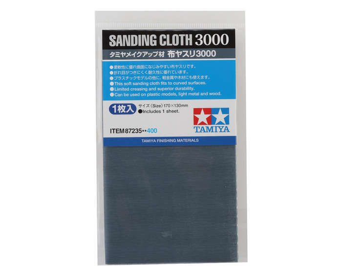 Sanding Cloth #3000 TAMIYA 87235