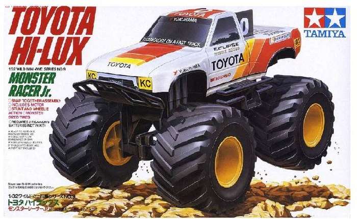 Toyota HiLux Monster Racer Jr. 1/32 Scale TAMIYA 17009