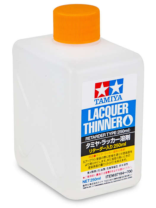 Lacquer Thinner Retarder 250ml TAMIYA 87194