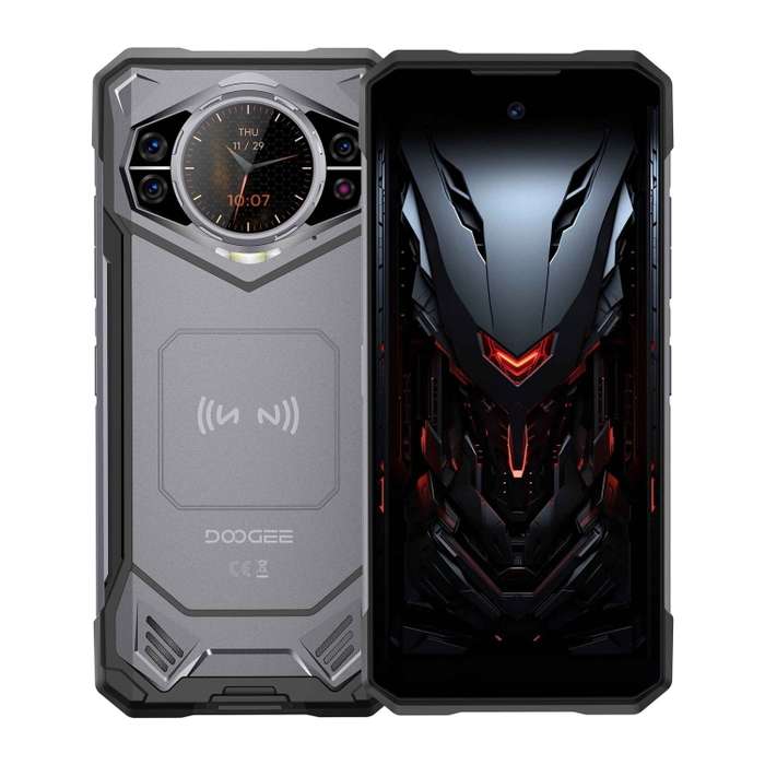 DOOGEE S200 Rugged Phone, 12GB+256GB, Side Fingerprint, 6.72 inch Android 14 Dimensity 7050 Octa Cor