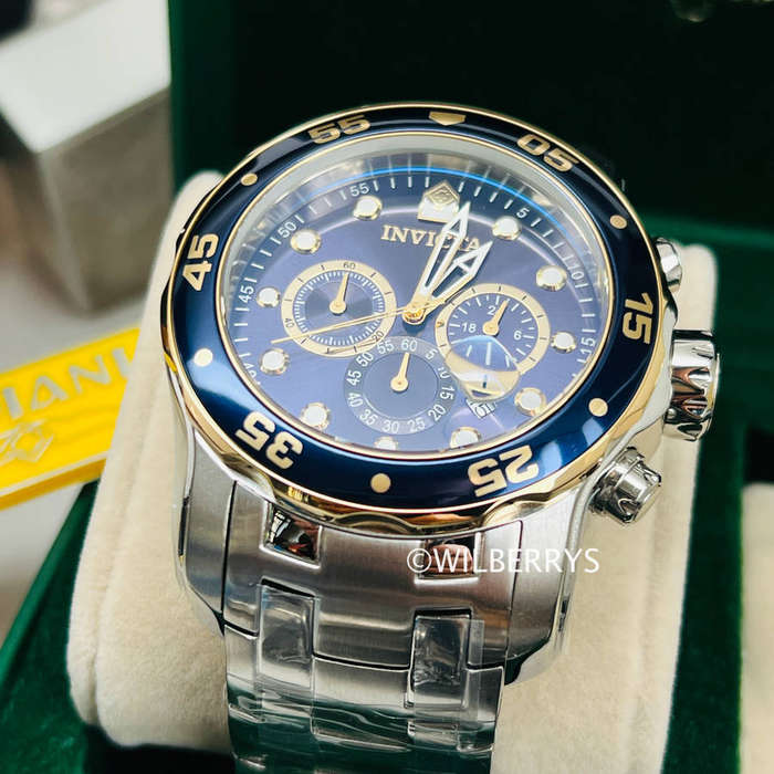 INVICTA Colossus 50mm Steel Chronograph Thick / Heavy Watch
