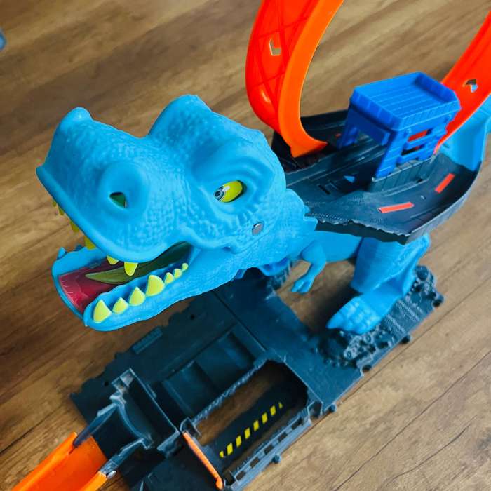 HOT WHEELS City T-Rex Chomp Down, Playset