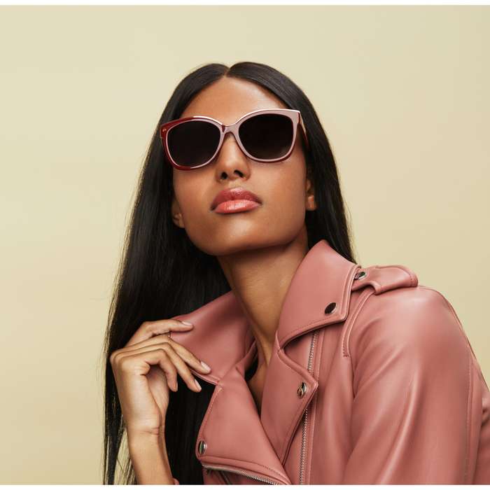 Prive Revaux Women's PREMIUM Luxury Lovey Dovey Merlot Sunglasses
