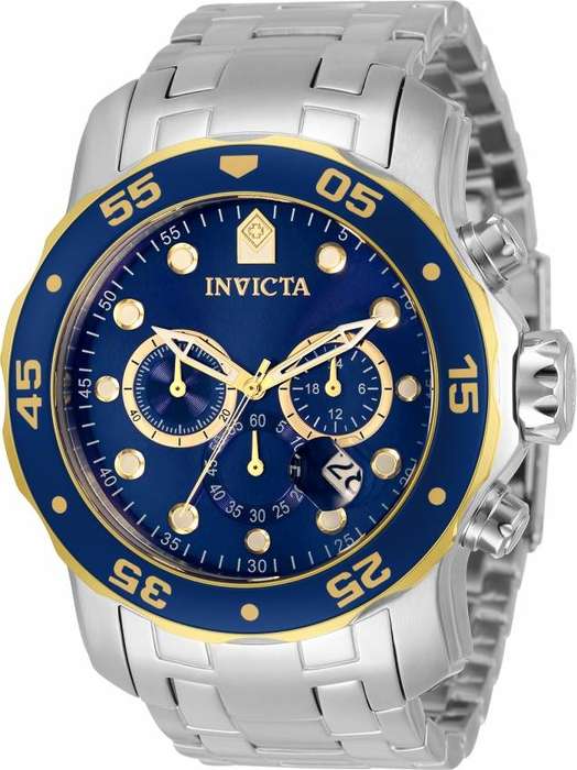 INVICTA Colossus 50mm Steel Chronograph Thick / Heavy Watch