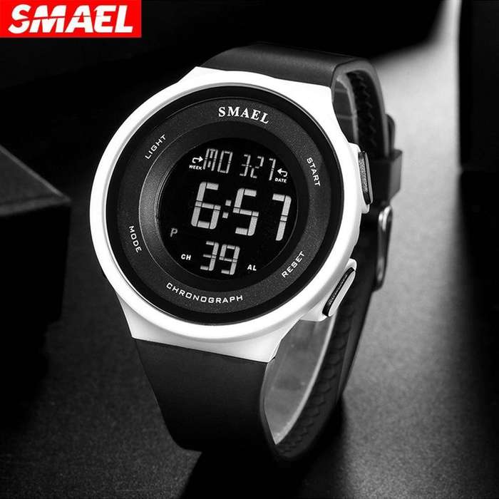 SMAEL Men SHOCK PROOF Mens Multifunction Alarm Chrono Watch