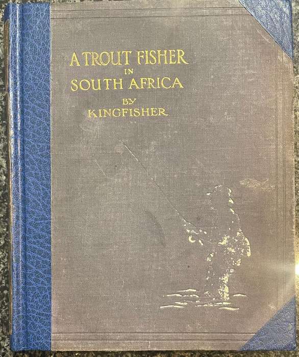 SIGNED! "TROUT FLIES BY KINGFISHER" & "A TROUT FISHER IN SOUTH AFRICA BY KINGFISHER" AKA FRED BOWKER