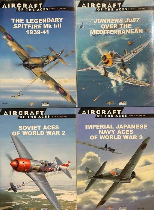 1 x COLLECTION OF 25 AIRCRAFT OF THE ACES: MEN & LEGENDS MAGAZINES