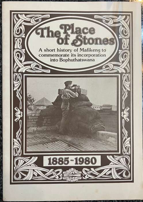 THE PLACE OF STONES 1885 - 1980