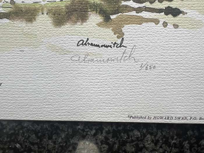 SIGNED, NUMBERED! 1 x COLLECTION OF 4 PRINTS BY LISTED ARTIST SIDNEY ABRAMOWITCH, GRAHAMSTOWN