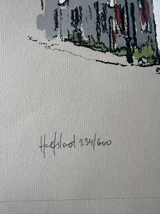 SIGNED, NUMBERED! 1 x COLLECTION OF 4 PRINTS BY ARTIST HOEFSLOOT, GRAAFF-REINET
