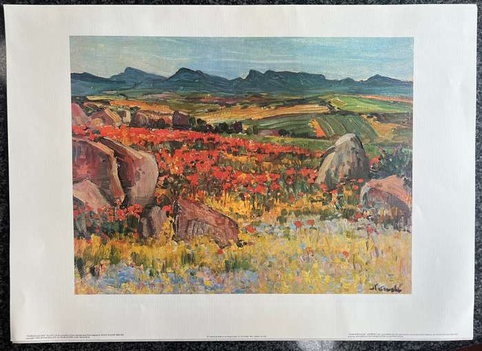 1 x COLLECTION OF 4 PRINTS OF FOUR ORIGINALS IN THE HUGO NAUDE ART CENTRE