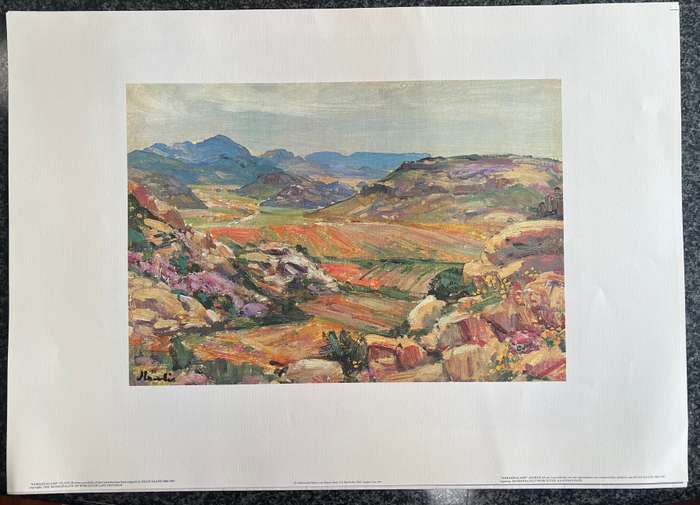 1 x COLLECTION OF 4 PRINTS OF FOUR ORIGINALS IN THE HUGO NAUDE ART CENTRE