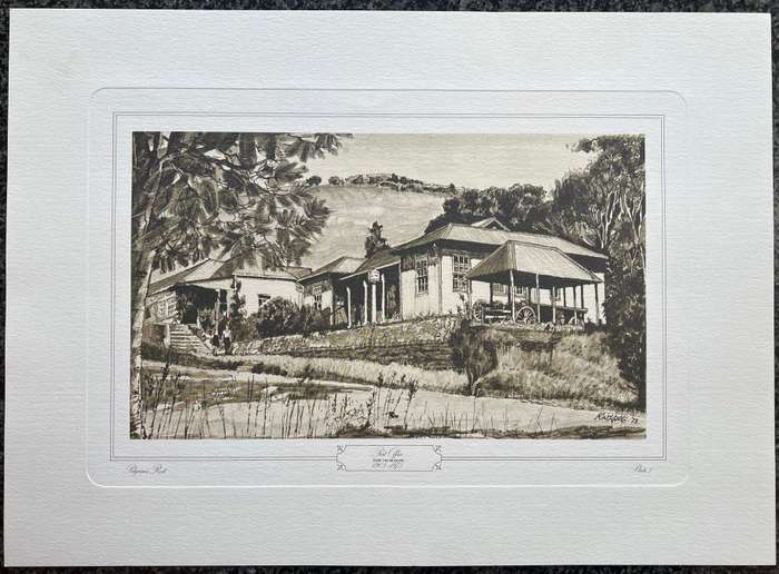 1 x COLLECTION OF 6 PRINTS "THE PILGRIM'S REST COLLECTION CENTENARY YEAR 1873 - 1973"