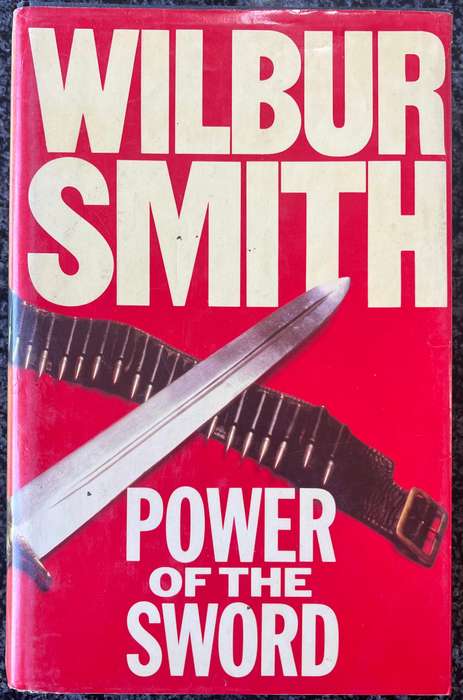 8 WILBUR SMITH BOOKS: ALL  HARDCOVER FIRST EDITIONS