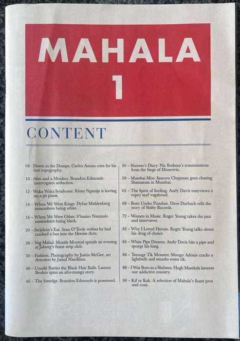 MAHALA 1 MAGAZINE