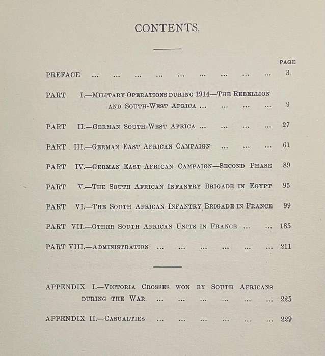 SCARCE!! "UNION OF SOUTH AFRICA AND THE GREAT WAR 1914-1918 - OFFICIAL HISTORY" LIMITED EDITION