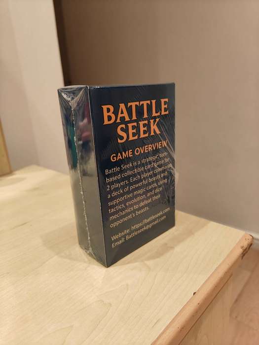 BATTLE SEEK PROTOTYPE BRAND NEW CARD GAME