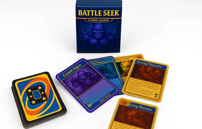 BATTLE SEEK PROTOTYPE BRAND NEW CARD GAME