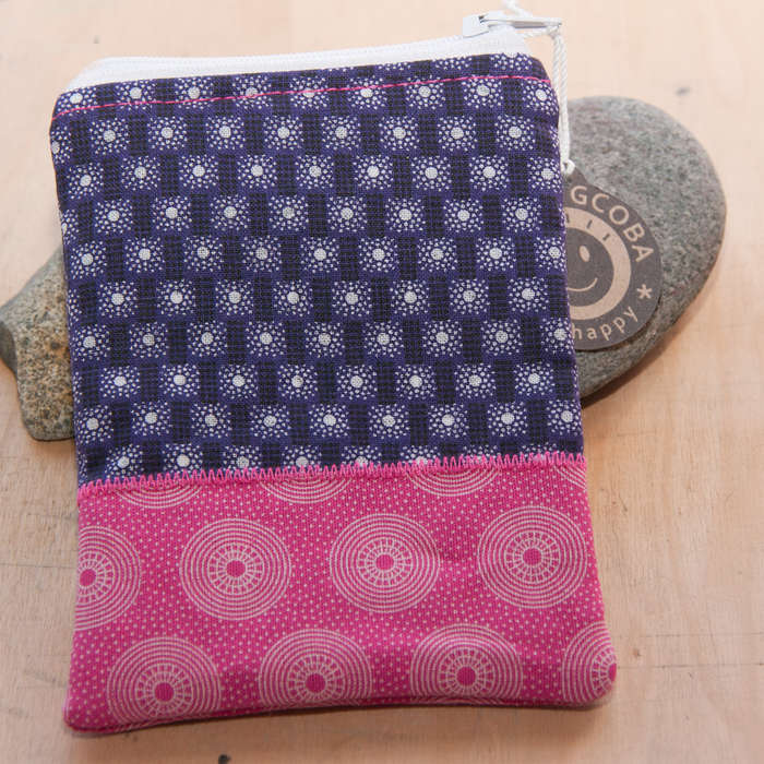 Combo - Shweshwe Sling Bag & Wallet Combo. Truly South African. Hand made and unique.