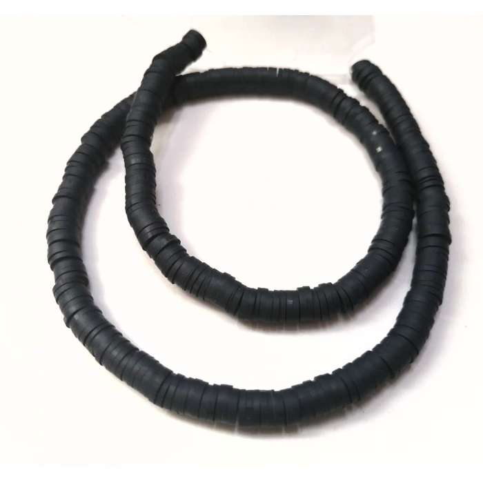 Beads / FIMO - Polymer Clay Beads - +/-350pcs - 6x1mm discs / Beads for crafting