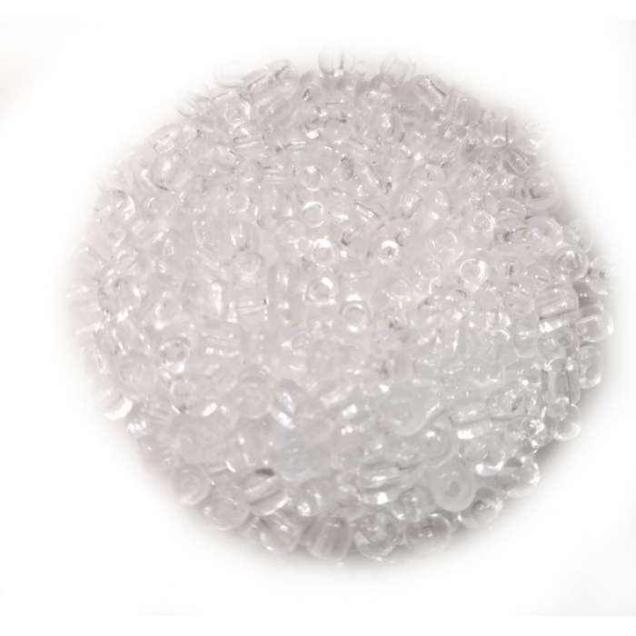 Beads / Glass  Seed Beads +/-1100pcs -4mm Size 6- color less -100g / Beads for crafting
