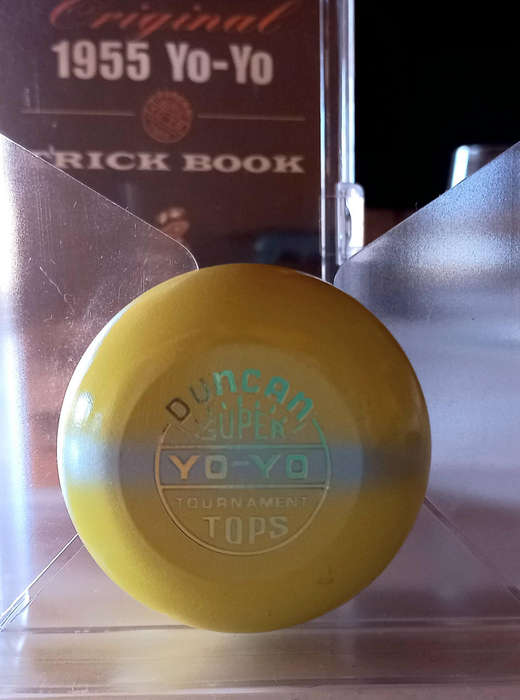 Duncan yoyo in protective case