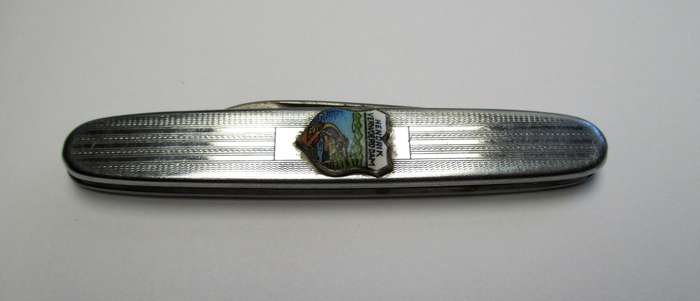 Vintage Richards "Lamp Post" pocket knife - Hendrik Verwoerd Dam, made in Sheffield, England
