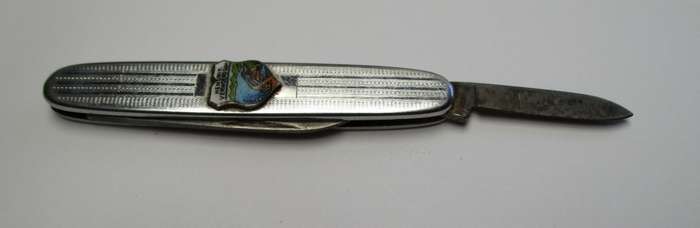 Vintage Richards "Lamp Post" pocket knife - Hendrik Verwoerd Dam, made in Sheffield, England