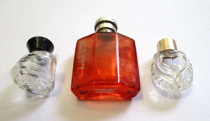 Lot of small perfume bottles - Empty - Dunhill / Lacome