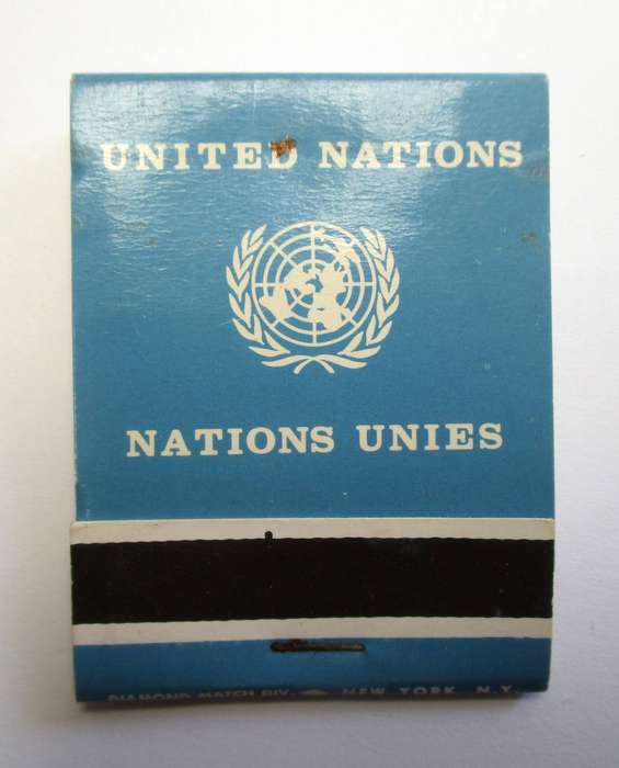 Matchbook - United Nations - Unused